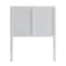 Flash Furniture Twin White Wooden 2 Panel Adjustable Headboard MG-9708THB-T-WHT-GG - alternate 8
